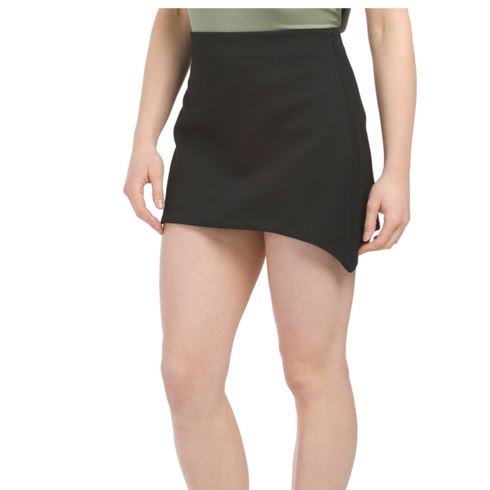 ZARA
Asymmetrical Black Mini Skirt Nwt